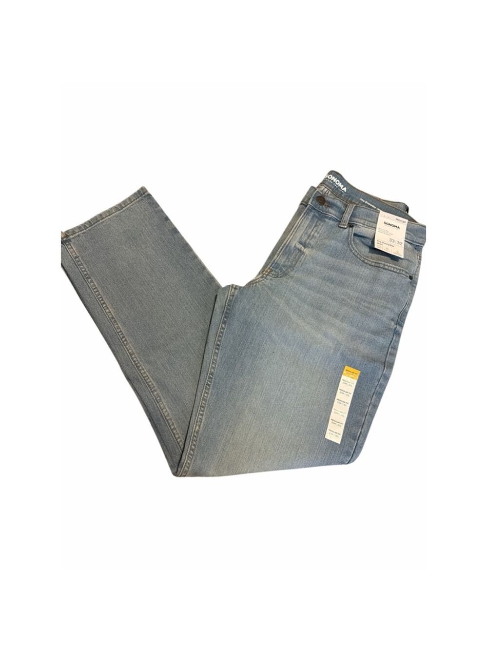 Sonoma Goods For Life Men's Everyday Jean - 33x32 BNWT Light Wash